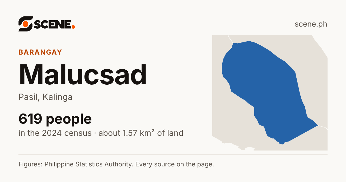 Malucsad, Pasil, barangay: 619 people in the 2024 census