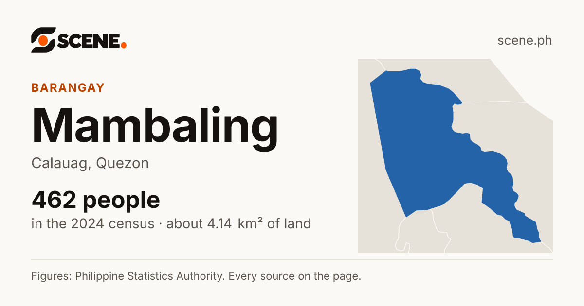 Mambaling, Calauag, barangay: 462 people in the 2024 census