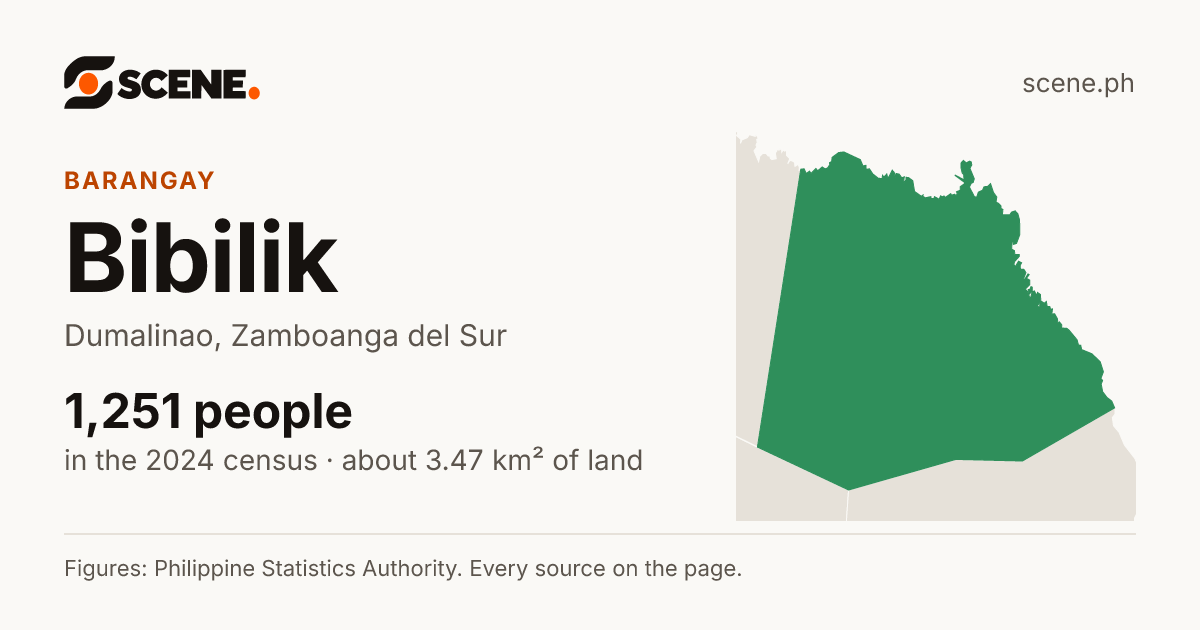 Bibilik, Dumalinao, barangay: 1,251 people in the 2024 census