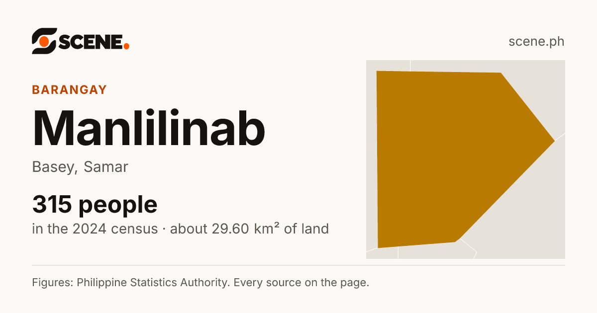 Manlilinab, Basey, barangay: 315 people in the 2024 census