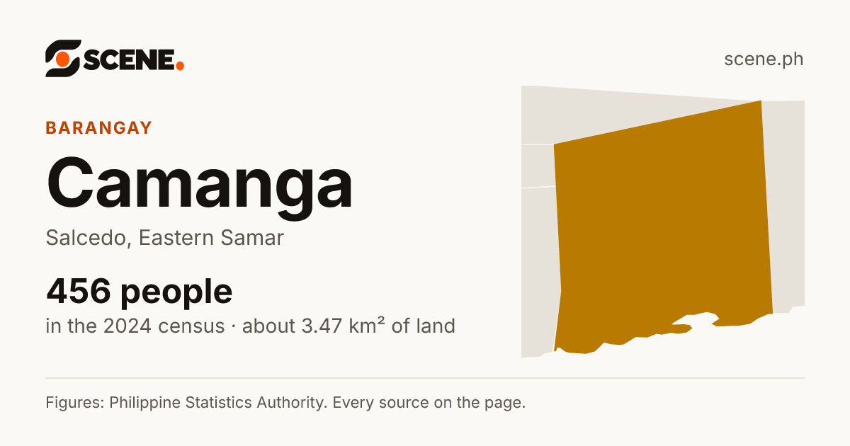 Camanga, Salcedo, barangay: 456 people in the 2024 census